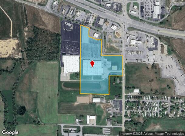  2705 Walton Way, Marion, IL Parcel Map