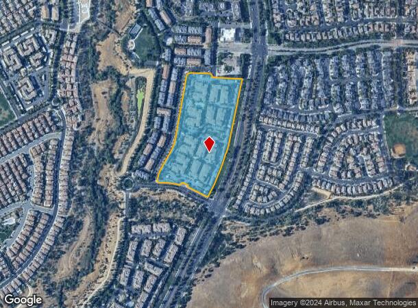  1108 Crestfield Dr, San Ramon, CA Parcel Map