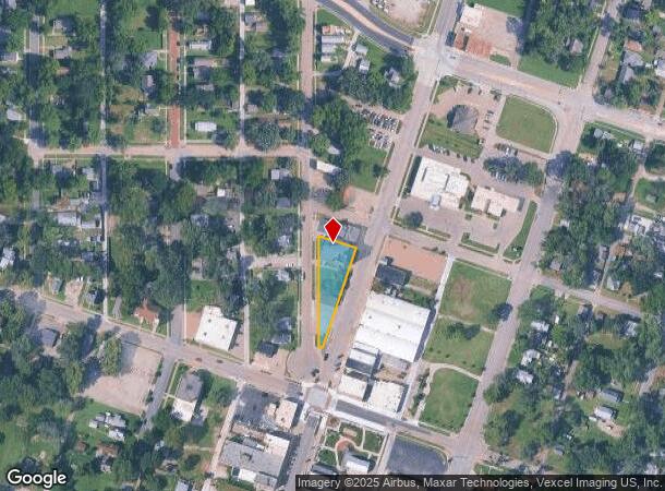  1029 N Kansas Ave, Topeka, KS Parcel Map