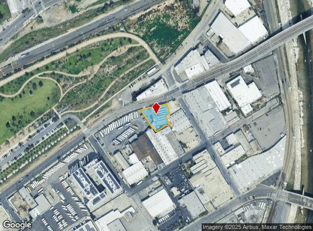  1646 N Spring St, Los Angeles, CA Parcel Map