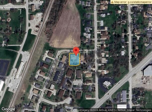  108 Jessen St, Peotone, IL Parcel Map