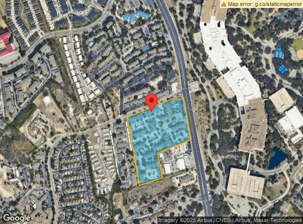  9835 Fredericksburg Rd, San Antonio, TX Parcel Map