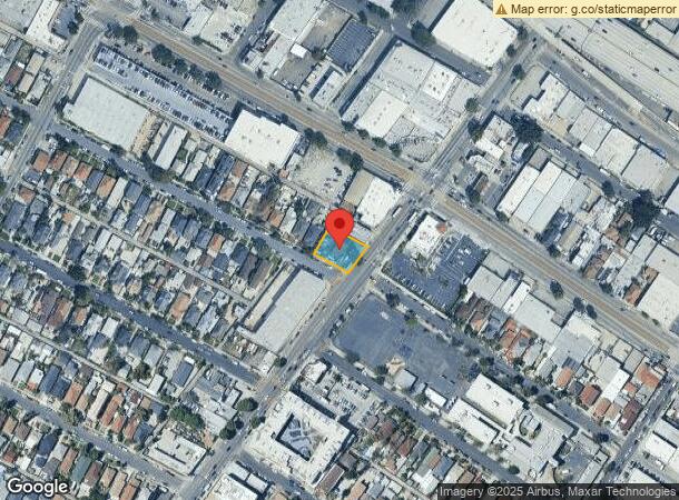  1921 S Central Ave, Los Angeles, CA Parcel Map