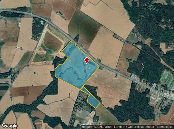  23780 Thawley Rd, Denton, MD Parcel Map