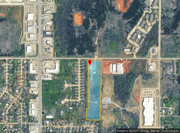 121 W 45Th St, Shawnee, OK Parcel Map