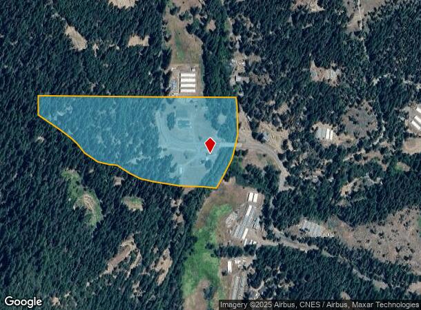 2721 Wildwood Rd, Platina, CA Parcel Map