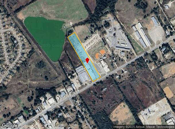 1907 E Washington St, Stephenville, TX Parcel Map