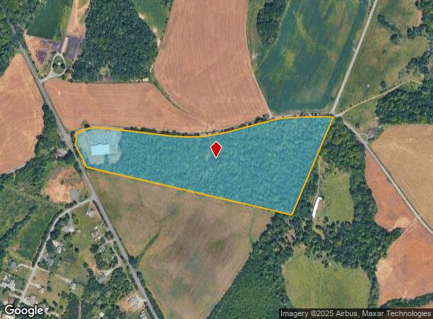 6211 Zachary Taylor Hwy, Orange, VA Parcel Map