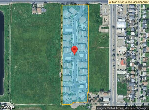  1550 E Church Ave, Fresno, CA Parcel Map