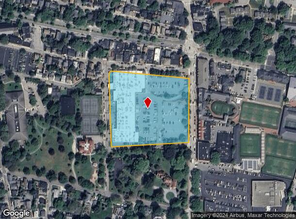  181 Bellevue Ave, Newport, RI Parcel Map