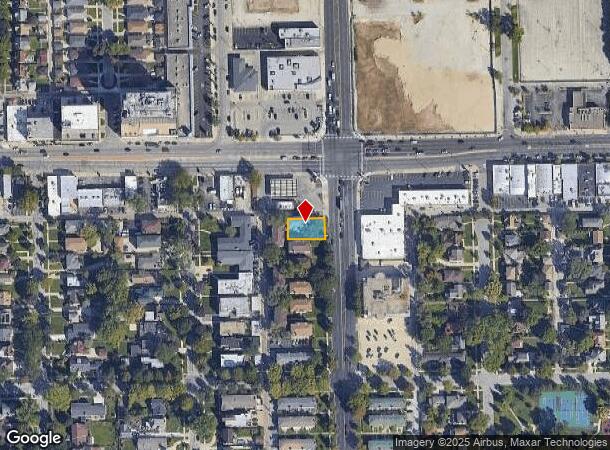 1534 N Harlem Ave, River Forest, IL Parcel Map