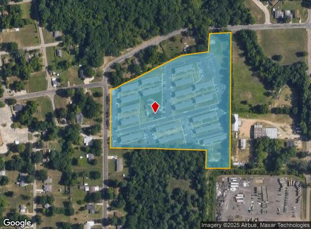  1601 Allen Ln, Texarkana, TX Parcel Map