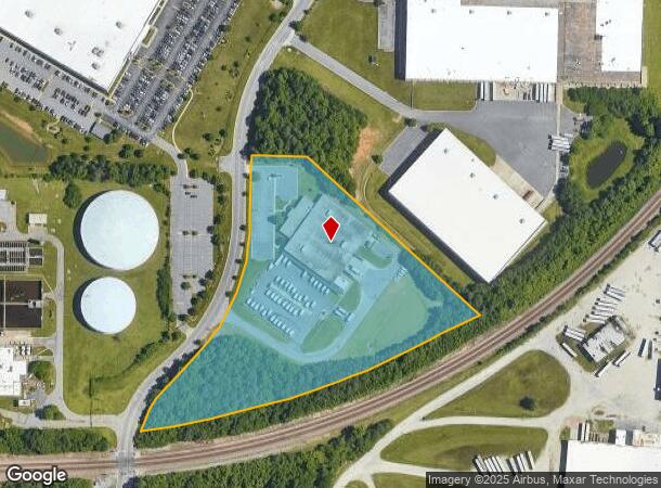 100 N Pendleton St, High Point, NC Parcel Map