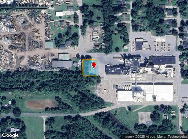  527 W Williams St, Ovid, MI Parcel Map