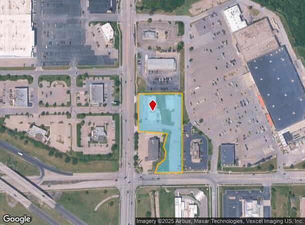 1224 Sw Wanamaker Rd, Topeka, KS Parcel Map
