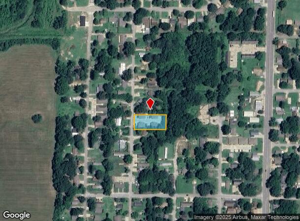  1104 Cartwright St, Jonesboro, AR Parcel Map