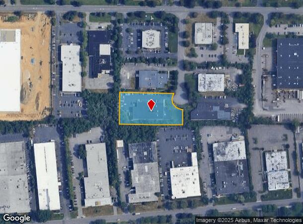  125 Laser Ct, Hauppauge, NY Parcel Map