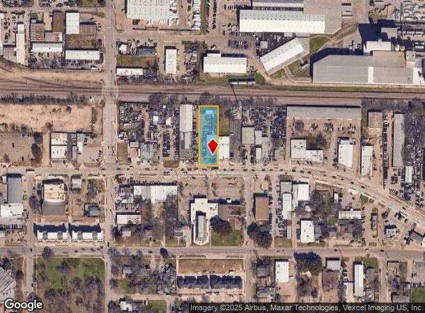  511 E Irving Blvd, Irving, TX Parcel Map