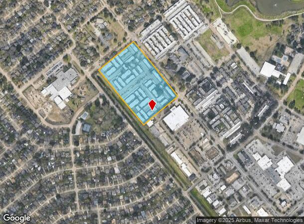  16202 El Camino Real, Houston, TX Parcel Map