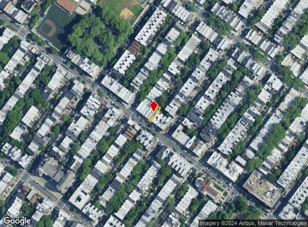  695 Knickerbocker Ave, Brooklyn, NY Parcel Map