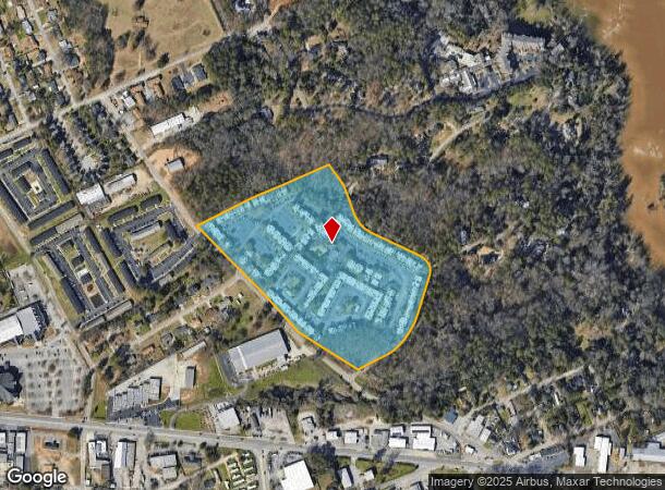 100 Riverbend Dr, West Columbia, SC Parcel Map