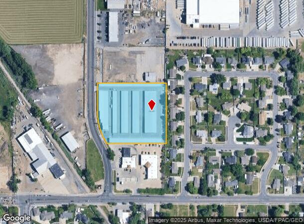 1034 W Gentile St, Layton, UT Parcel Map