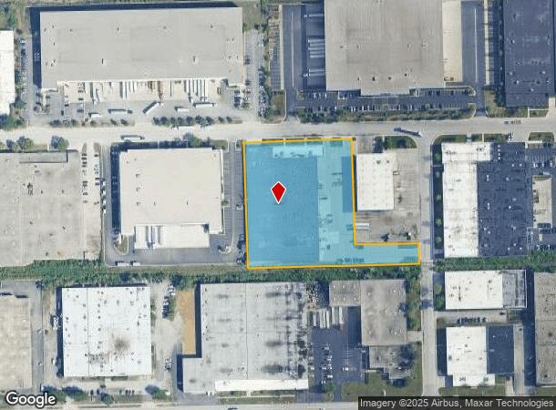  2101 Arthur Ave, Elk Grove Village, IL Parcel Map