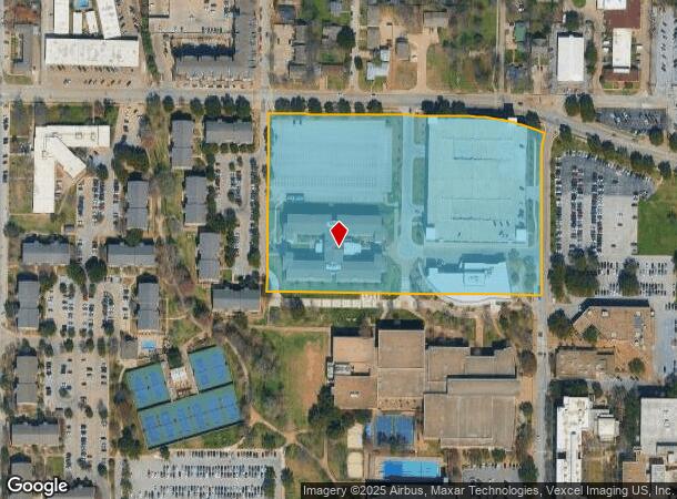  800 Uta Blvd, Arlington, TX Parcel Map