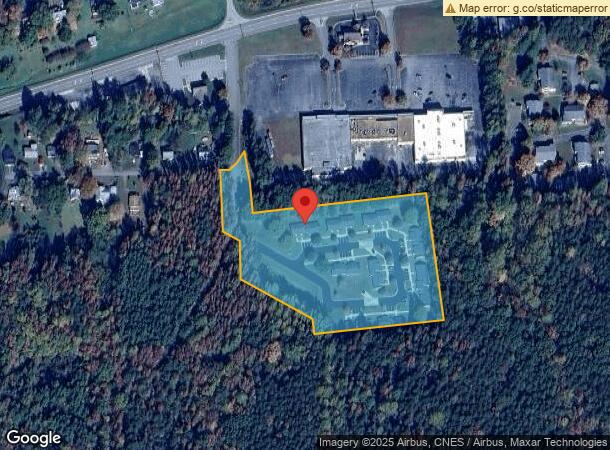  701 S Hervey St, Chase City, VA Parcel Map