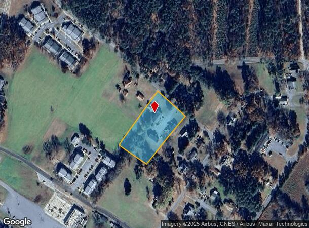  1551 W Maryland Ave, Crewe, VA Parcel Map