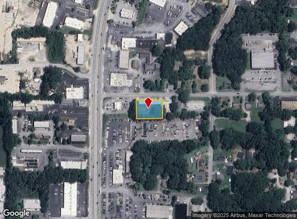  145 Georgia Ave E, Fayetteville, GA Parcel Map