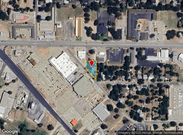  105 Franklin St, Gatesville, TX Parcel Map