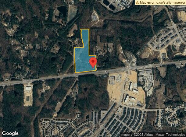  3232 Us 64 Hwy W, Apex, NC Parcel Map