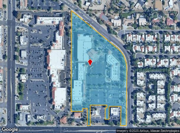  7366 E Shea Blvd, Scottsdale, AZ Parcel Map