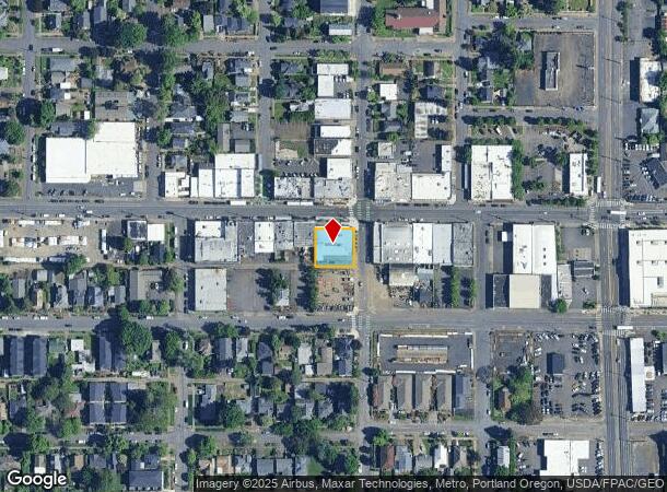 7940 Se Stark St, Portland, OR Parcel Map