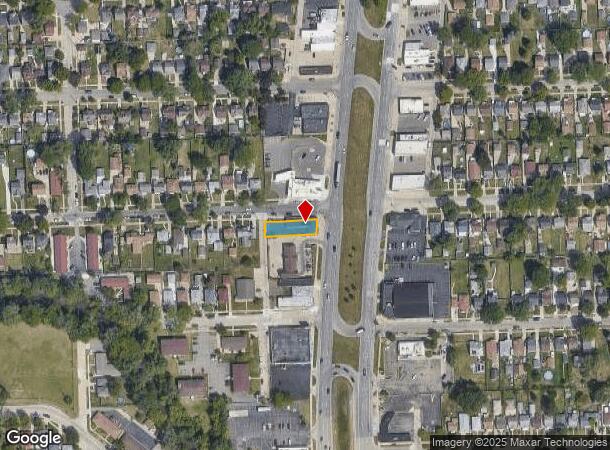  4006 Fort St, Lincoln Park, MI Parcel Map