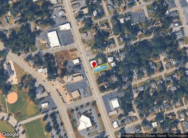  1212 N Main St, Anderson, SC Parcel Map