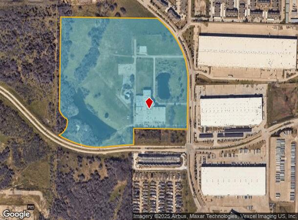  2600 Ace Ln, Lewisville, TX Parcel Map