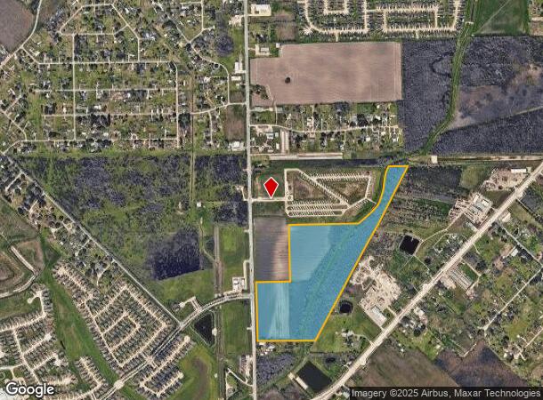 5815 Highway 36 S, Rosenberg, TX Parcel Map