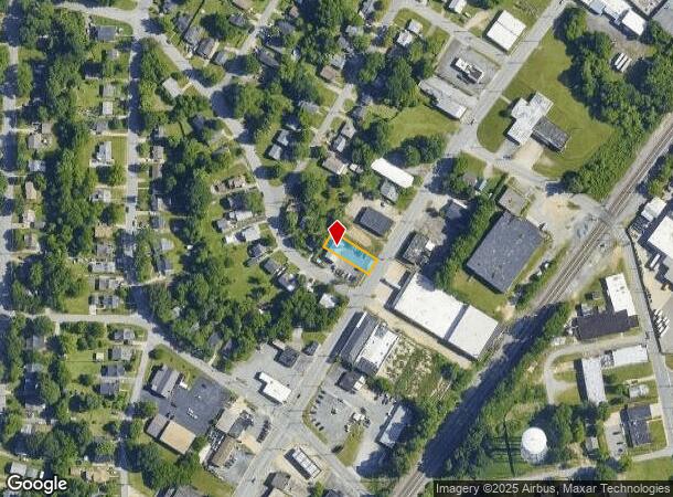 2016 W English Rd, High Point, NC Parcel Map