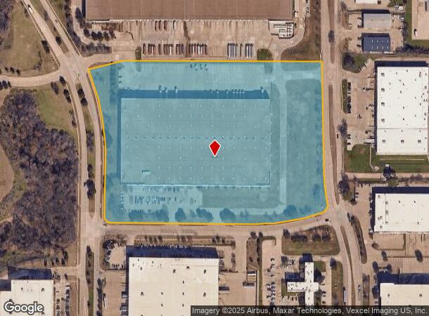  3401 Trinity Blvd, Grand Prairie, TX Parcel Map