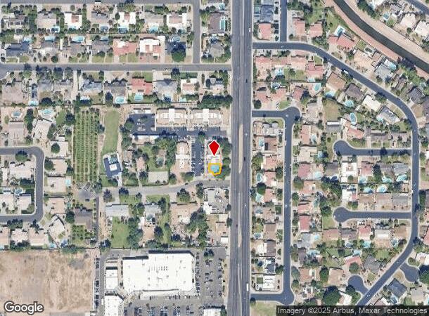  2158 N Gilbert Rd, Mesa, AZ Parcel Map