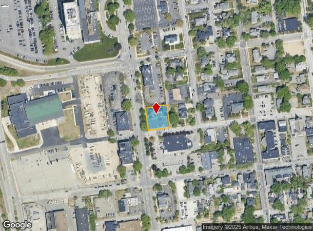  1667 Elm St, Manchester, NH Parcel Map