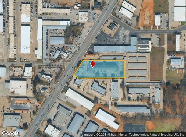  2601 S Cooper St, Arlington, TX Parcel Map