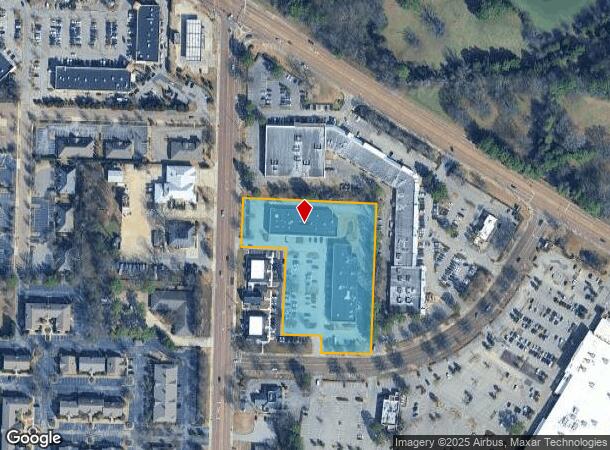 3030 Forest Hill Irene Rd, Germantown, TN Parcel Map