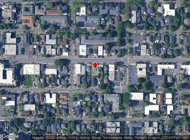  1934 Ne Broadway St, Portland, OR Parcel Map