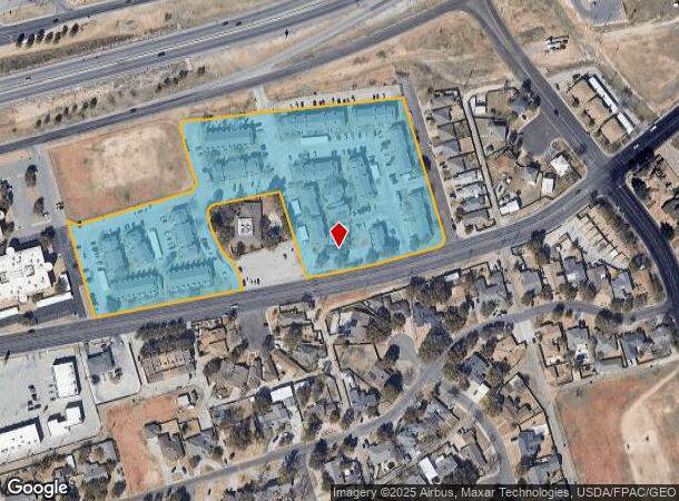 6401 Eastridge Rd, Odessa, TX Parcel Map