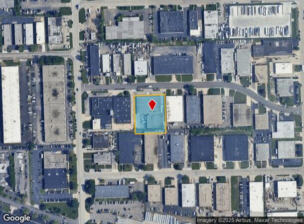 325 W Laura Dr, Addison, IL Parcel Map