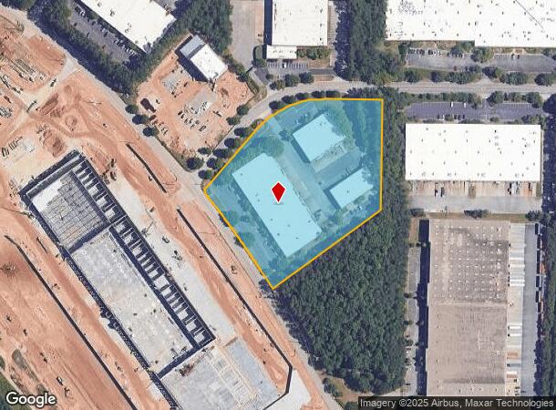 1230 Six Flags Rd, Austell, GA Parcel Map