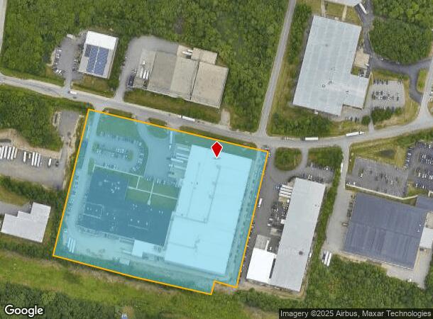 421 Currant Rd, Fall River, MA Parcel Map